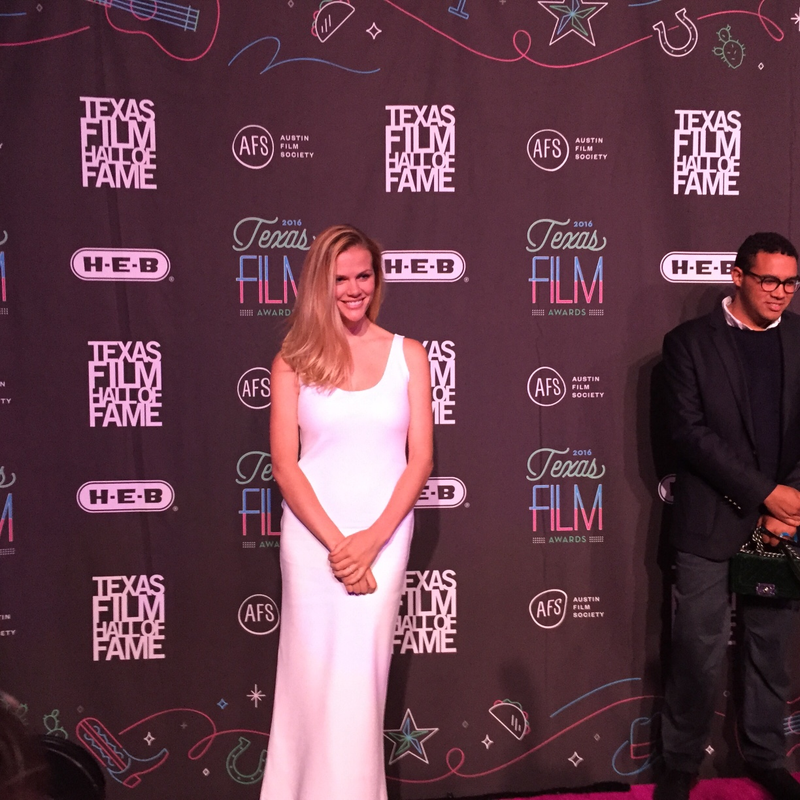 Brooklyn Decker, and guy unlucky enough to be in the frame with her.